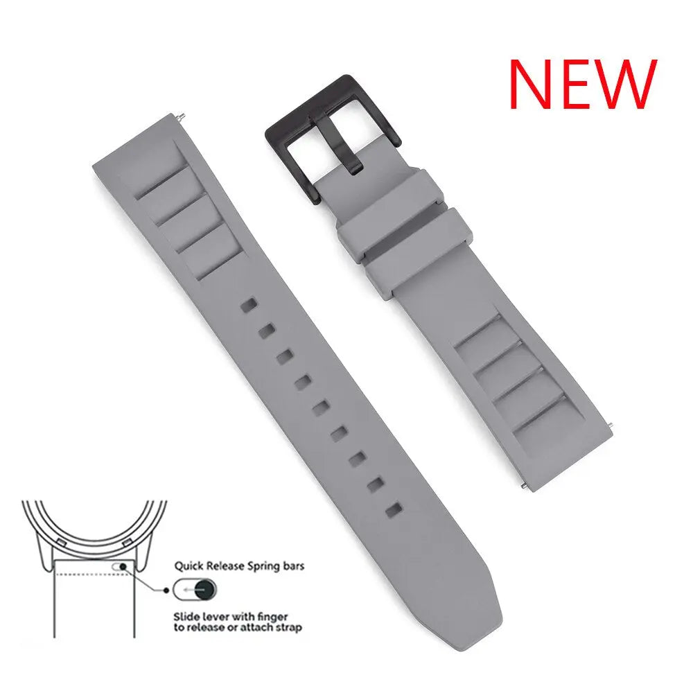 Smartwatch Rubber Strap Wrist Belt Endless Slides