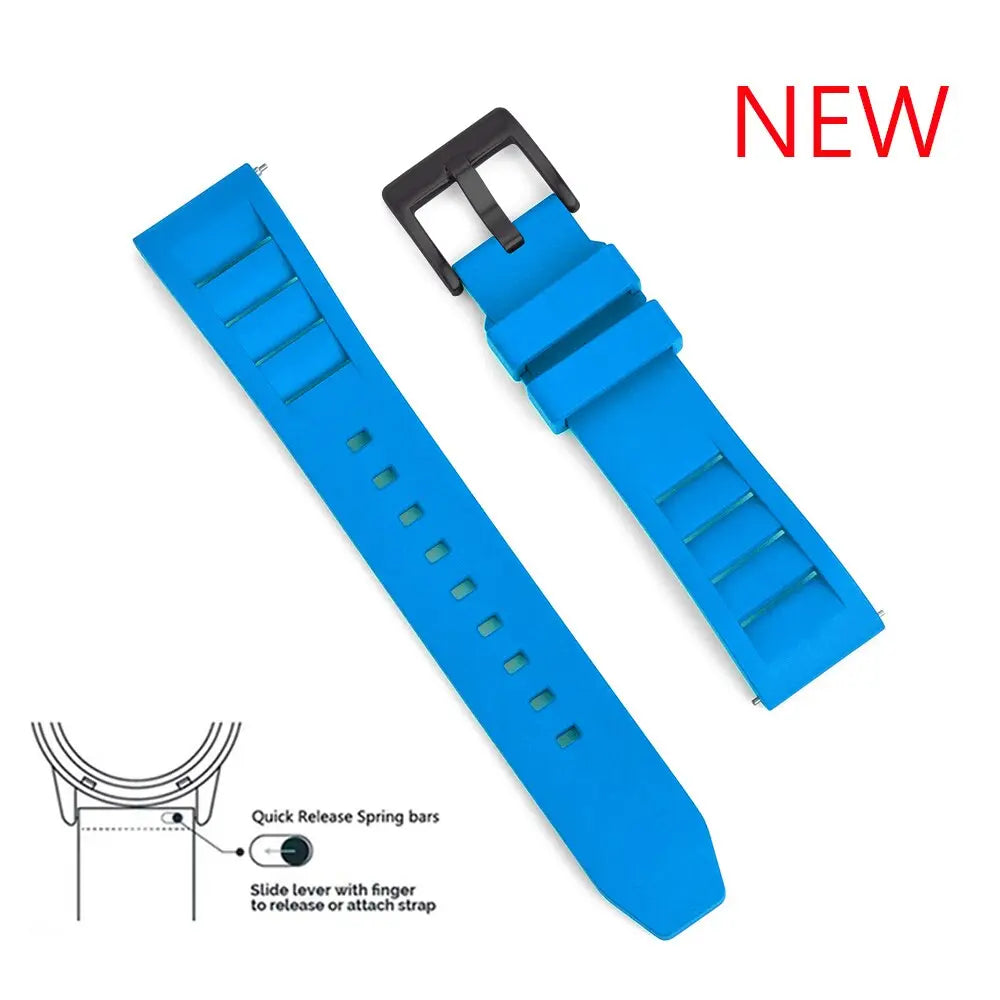 Smartwatch Rubber Strap Wrist Belt Endless Slides