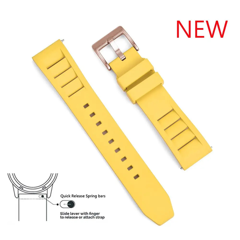 Smartwatch Rubber Strap Wrist Belt Endless Slides